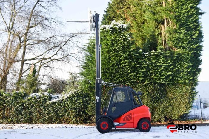 2022 Linde H50D-02 Triplex + Cascade rotator - Afbeelding 4
