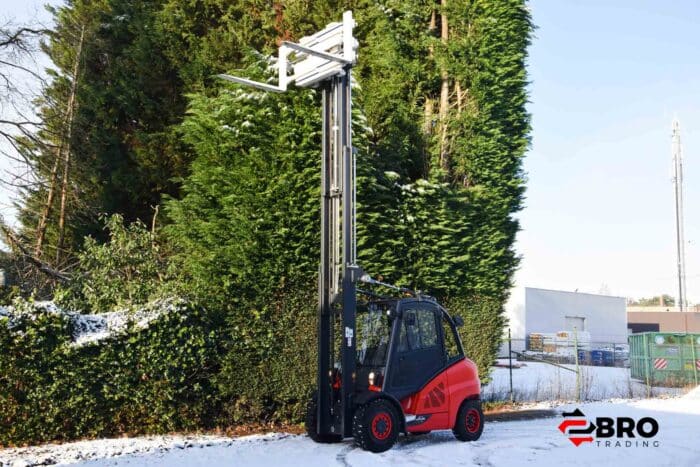2022 Linde H50D-02 Triplex + Cascade rotator - Afbeelding 3
