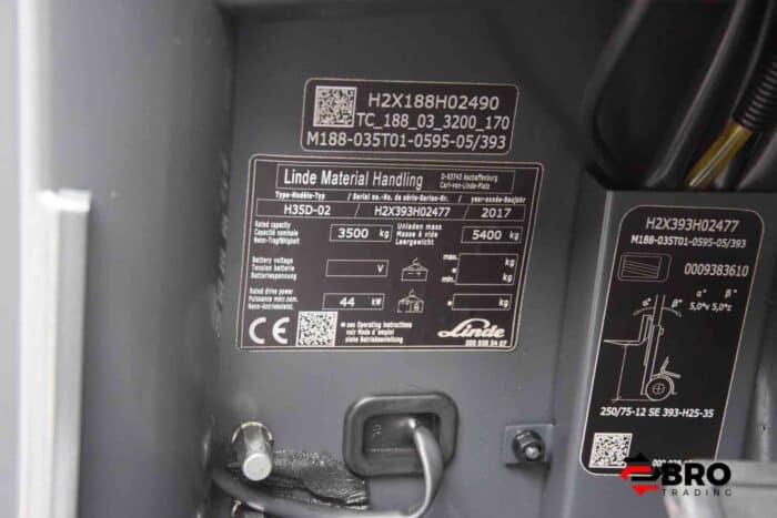 2017 Linde H35D-02 EVO Triplex - Afbeelding 16