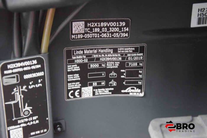 Linde H50D-02 Triplex 2019 - Afbeelding 23
