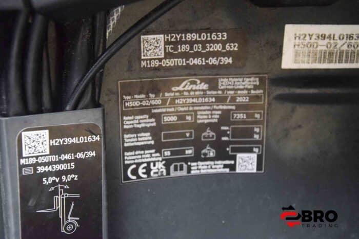 2022 Linde H50D-02/600 Triplex Cascade Rotator - Afbeelding 24
