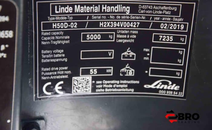 2019 Linde H50D-02 EVO - Afbeelding 16