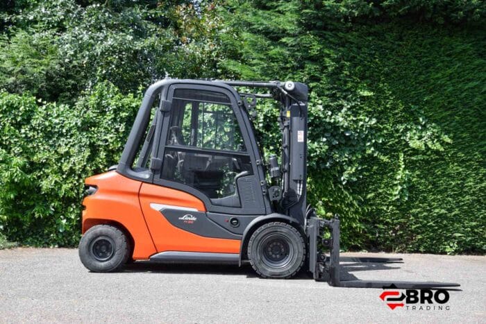 Linde H35D-01 1202 Triplex Dubbele wielen! - Afbeelding 14
