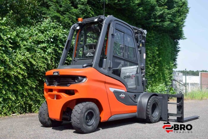 Linde H35D-01 1202 Triplex Dubbele wielen! - Afbeelding 15
