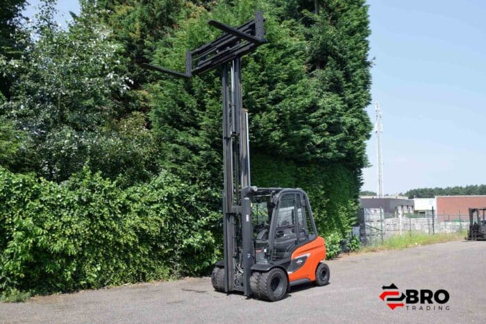 Linde H35D-01 1202 Triplex Dubbele wielen! - Afbeelding 2
