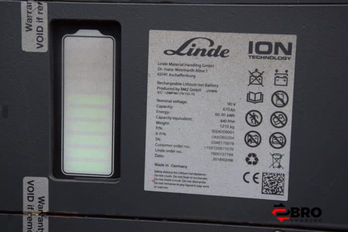 2018 Linde E30-01 LI-ION Triplex - Afbeelding 11