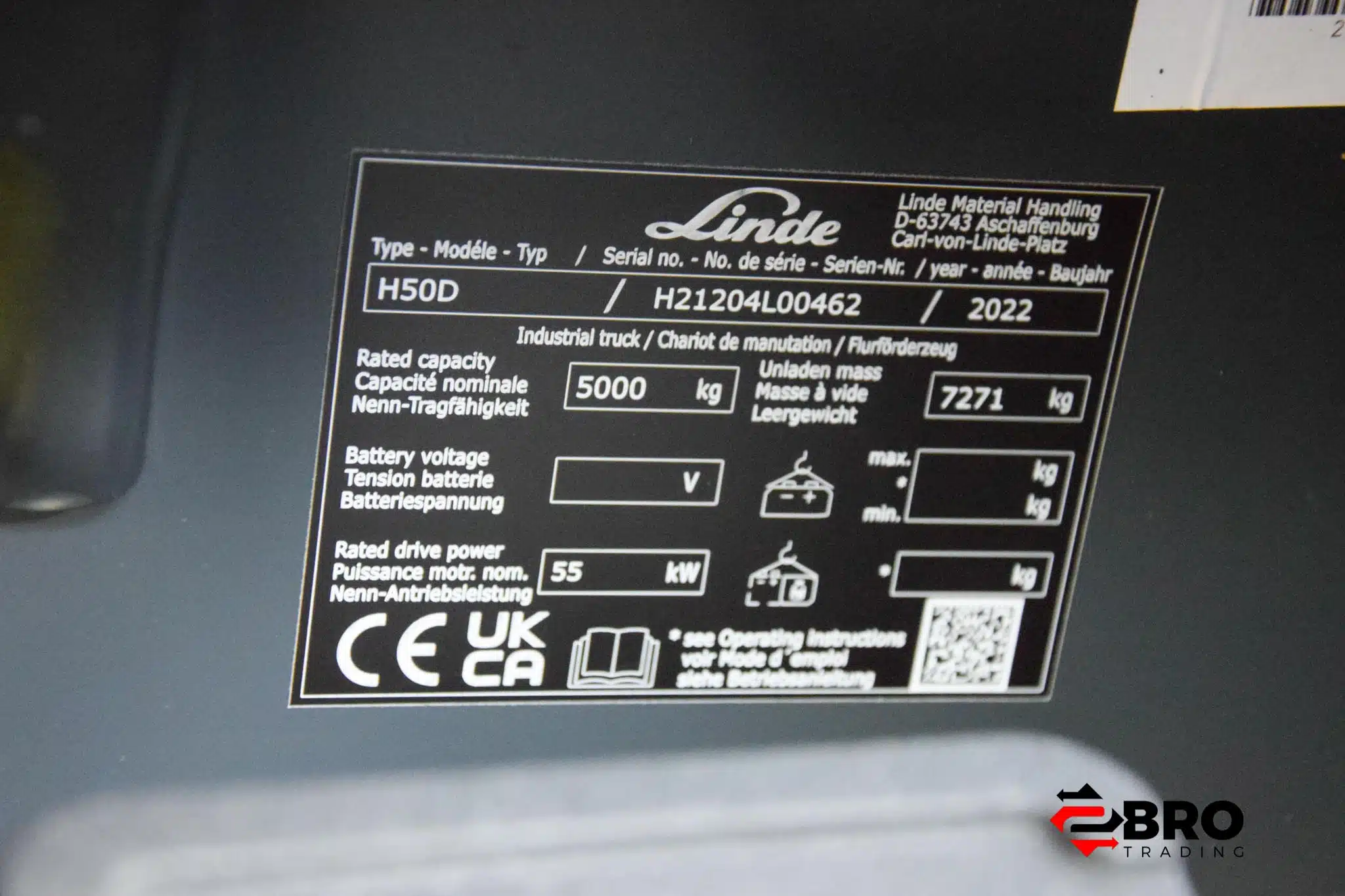Linde H50D 1204 Triplex - Afbeelding 17