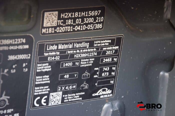 Linde E14-02 EVO Triplex - Afbeelding 10