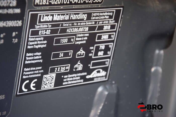 Linde E15-02 EVO Triplex - Afbeelding 8