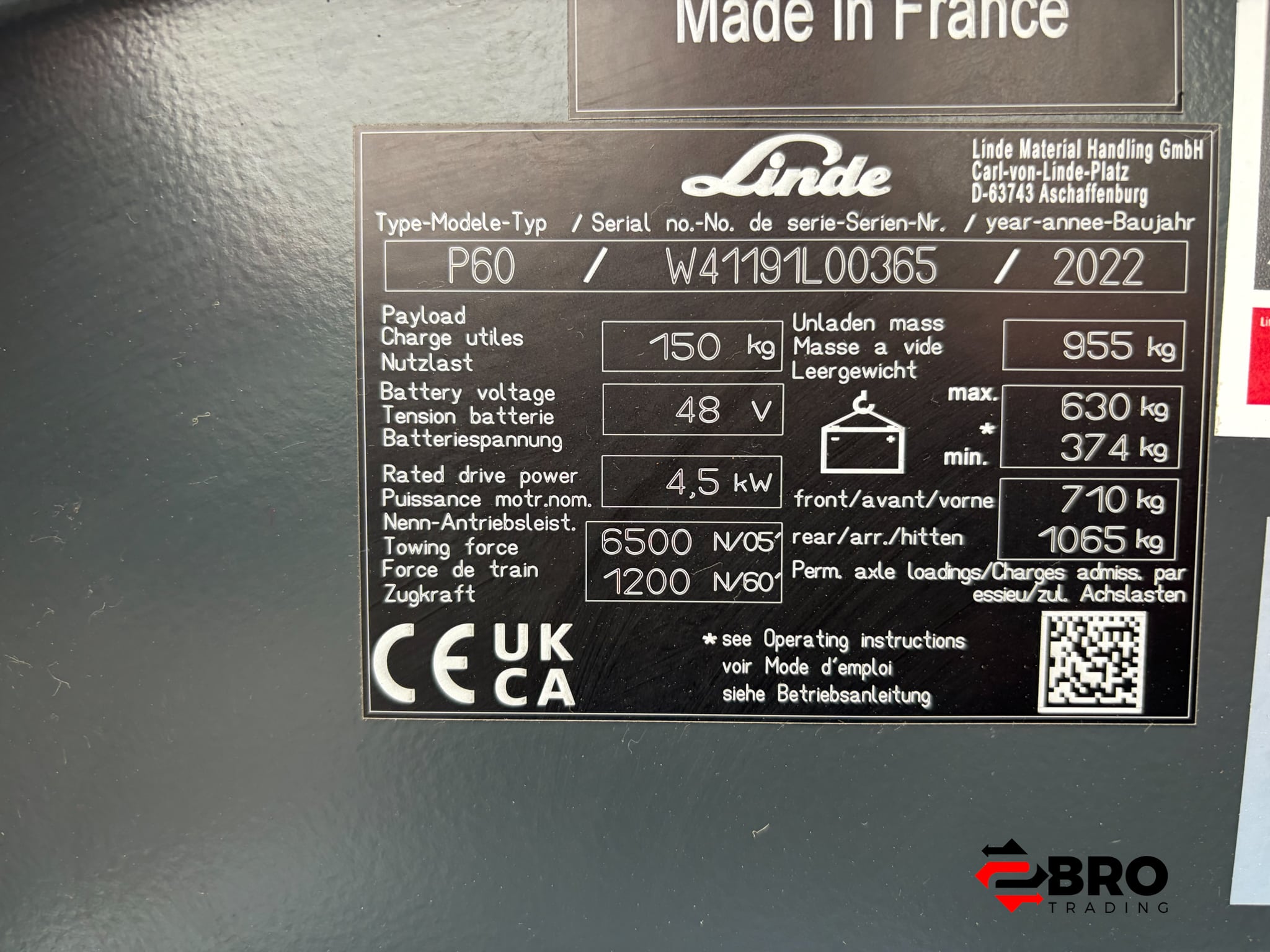 Linde P60 Trekker - Afbeelding 5