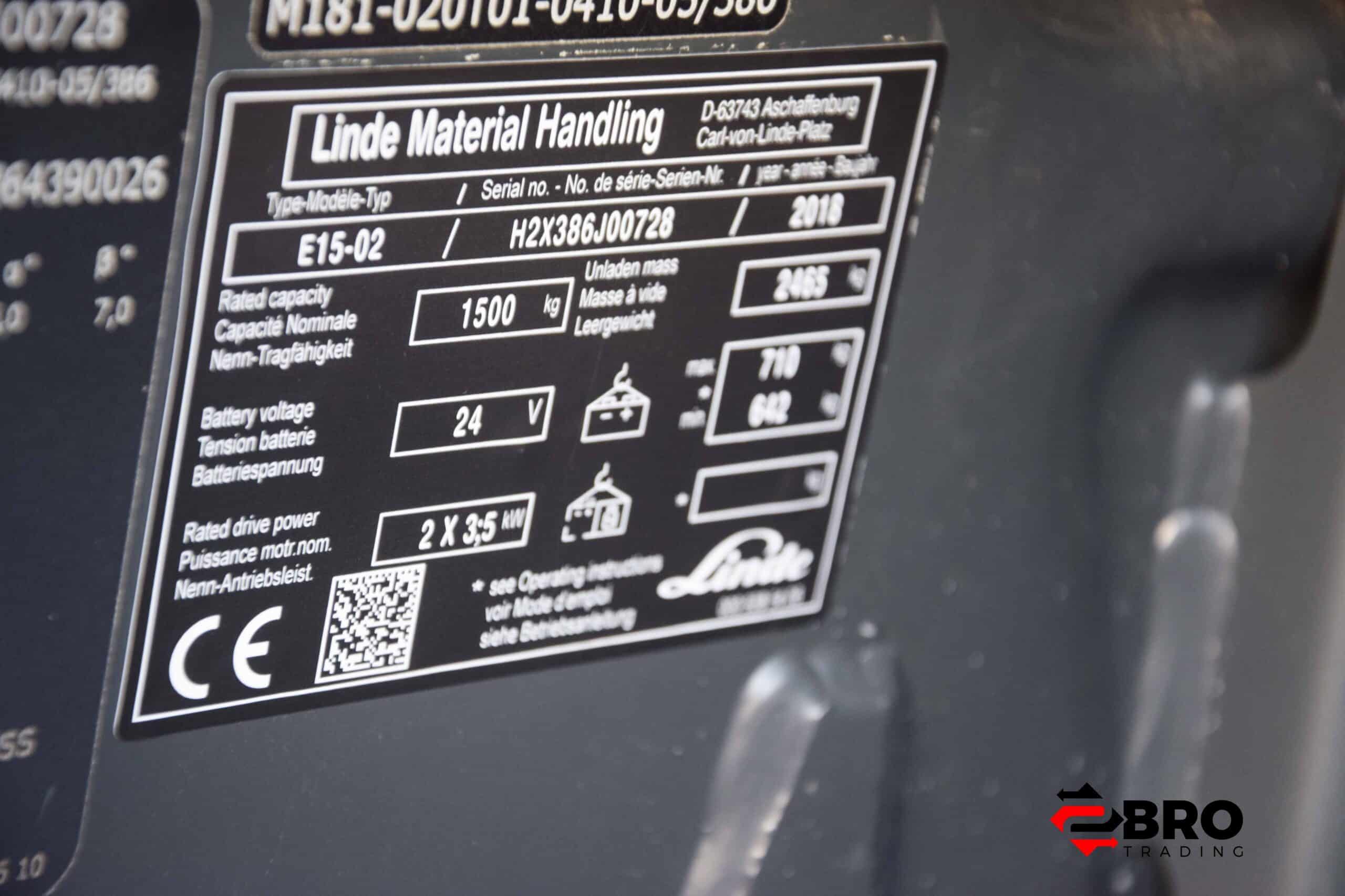 Linde E15-02 (2018) - Afbeelding 5